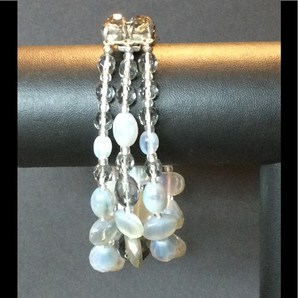 Vintage Three Strand Bracelet Made in Germany - Picture 5 of 7